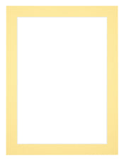 Passe Partout 45x60cm Carton Jaune Bord 3cm Droit De Face | yourdeclineoration.com