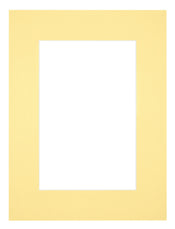 Passe Partout 45x60cm Carton Jaune Bord 6cm Droit De Face | yourdeclineoration.com