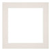Passe Partout 50x50cm Carton Gris Clair Bord 5cm Droit De Face | yourdeclineoration.com