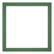 Passe Partout 50x50cm Carton Vert Foret Bord 3cm Droit De Face | yourdeclineoration.com
