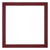 Passe Partout 50x50cm Carton Vin Rouge Bord 3cm Droit De Face | yourdeclineoration.com