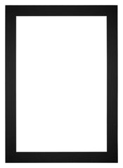 Passe Partout 50x70cm Carton Noir Bord 5cm Droit De Face | yourdeclineoration.com