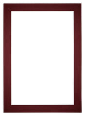 Passe Partout 50x70cm Carton Vin Rouge Bord 5cm Droit De Face | yourdeclineoration.com