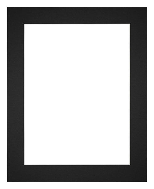 Passe Partout 55x65cm Carton Noir Bord 5cm Droit De Face | yourdeclineoration.com