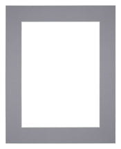 Passe Partout 56x71cm Carton Gris Bord 6cm Droit De Face | yourdeclineoration.com