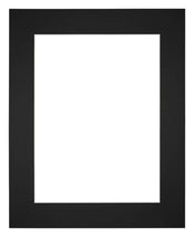 Passe Partout 56x71cm Carton Noir Bord 6cm Droit De Face | yourdeclineoration.com
