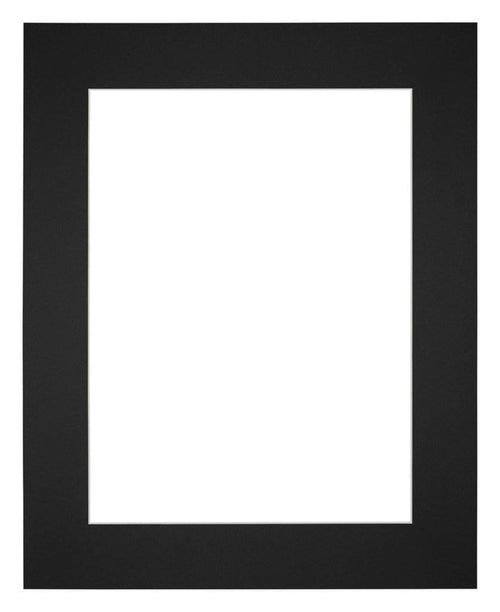 Passe Partout 56x71cm Carton Noir Bord 6cm Droit De Face | yourdeclineoration.com