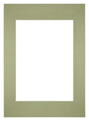 Passe Partout 59 4x84cm A1 A2 Carton Vert Menthe Bord Droit De Face | yourdeclineoration.com