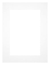 Passe Partout 60x80cm Carton Blanc Bord 5cm Droit De Face | yourdeclineoration.com
