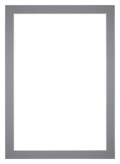 Passe Partout 60x84cm Carton Gris Bord 4cm Droit De Face | yourdeclineoration.com