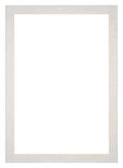Passe Partout 60x84cm Carton Gris Clair Bord 4cm Droit De Face | yourdeclineoration.com