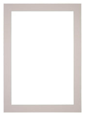 Passe Partout 60x84cm Carton Gris Graniet Bord 5cm Droit De Face | yourdeclineoration.com