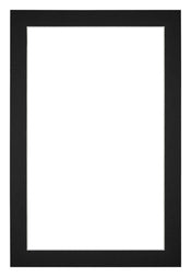 Passe Partout 60x90cm Carton Noir Bord 3cm Droit De Face | yourdeclineoration.com