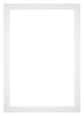 Passe Partout 70x100cm Carton Blanc Bord 4cm Droit De Face | yourdeclineoration.com