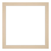 Passe Partout 70x70cm Carton Beige Bord 3cm Droit De Face | yourdeclineoration.com