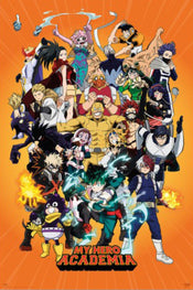 Poster My Hero Academia 61x91 5cm Grupo Erik GPE5847 | yourdeclineoration.com
