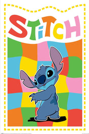 Affiche Poster Stitch Chequered 61x91 5cm PP35457 | yourdeclineoration.com