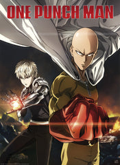 One Punch Man Saitama And Genos Affiche 38X52cm | yourdeclineoration.com
