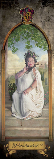 Abystyle Harry Potter Door Affiche The Fat Lady Affiche 53X158cm | yourdeclineoration.com