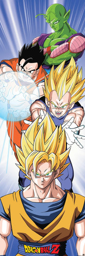 Abystyle Abydco448 Dragon Ball Saiyans Affiche Poster 53x158cm | yourdeclineoration.com