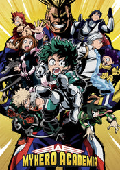 My Hero Academia Groupe Affiche 61X91 5cm | yourdeclineoration.com