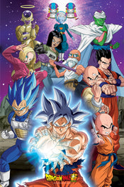 Dragon Ball Super Universe 7 Affiche 61X91 5cm | yourdeclineoration.com