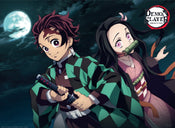 Demon Slayer Tanjiro And Nezuko Affiche 52X38cm | yourdeclineoration.com