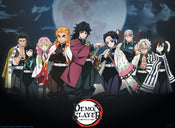 Demon Slayer Pillars Affiche 52X38cm | yourdeclineoration.com