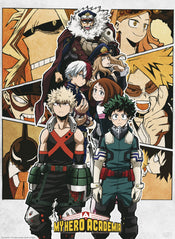 My Hero Academia Group Affiche 38X52cm | yourdeclineoration.com