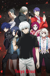 Tokyo Ghoul Group Affiche 61X91 5cm | yourdeclineoration.com