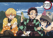 Demon Slayer Trio Affiche 52X38cm | yourdeclineoration.com