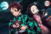 ABYstyle Demon Slayer Tanjiro & Nezuko Affiche Art 91,5x61cm | yourdeclineoration.com