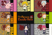 abystyle gbydco351 the seven deadly sins s3 chibi sins affiche poster 91,5x61cm | yourdeclineoration.com