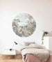 Komar Utopia Papier Peint 125x125cm Rond ambiance | yourdeclineoration.com