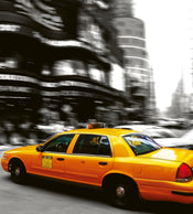 Dimex Taxi Papier Peint 225x250cm 3 bandes | yourdeclineoration.com
