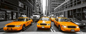 Dimex Yelow Taxi Papier Peint 375x150cm 5 bandes | yourdeclineoration.com
