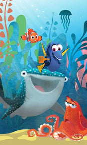 Komar Finding Dory Aquarell Papier Peint Intissé 150x250cm 3 bandes | yourdeclineoration.com