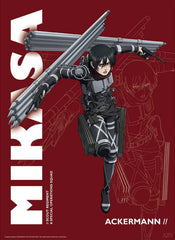 GBeye Attack On Titan Season 4 Mikasa Affiche Art 38x52cm | yourdeclineoration.com