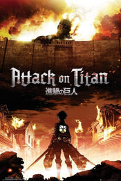 GBeye Attack on Titan Key Art Affiche 61x91,5cm | yourdeclineoration.com