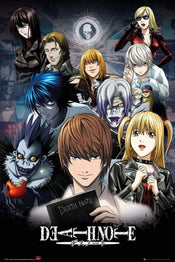 GBeye Death Note Collage Affiche 61x91,5cm | yourdeclineoration.com