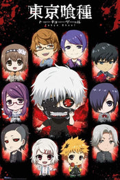GBeye Tokyo Ghoul Chibi Characters Affiche 61x91,5cm | yourdeclineoration.com