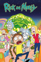 GBeye Rick and Morty Group Affiche 61x91,5cm | yourdeclineoration.com