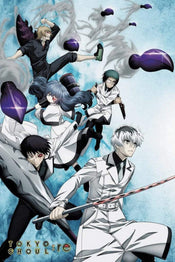 GBeye Tokyo Ghoul RE Key Art 2 Affiche 61x91,5cm | yourdeclineoration.com