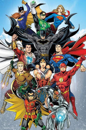 GBeye DC Comics Rebirth Affiche 61x91,5cm | yourdeclineoration.com