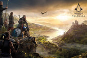 GBeye Assassins Creed Valhalla Vista Affiche 91,5x61cm | yourdeclineoration.com