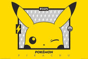 GBeye Pokemon Pikachu Wink Affiche 91,5x61cm | yourdeclineoration.com