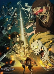 Gbeye Gbydco056 Attack On Titan Paradis Vs Marley Affiche 38X52cm | yourdeclineoration.com
