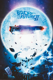 Gbeye Gbydco064 Back To The Future Flying Delorean Affiche 61X91,5cm | yourdeclineoration.com