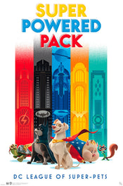 Gbeye GBYDCO070 Dc Comics League Of Superpets Super Power Affiche Poster 61x 91-5cm | yourdeclineoration.com