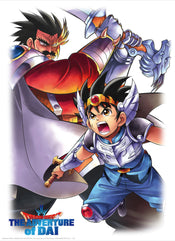 gbeye gbydco189 dragon quest dai and baran affiche poster 38x52cm | yourdeclineoration.com